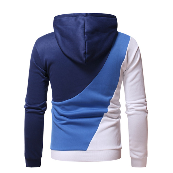 Férfi pulóver kapucni rögzítés nélkül