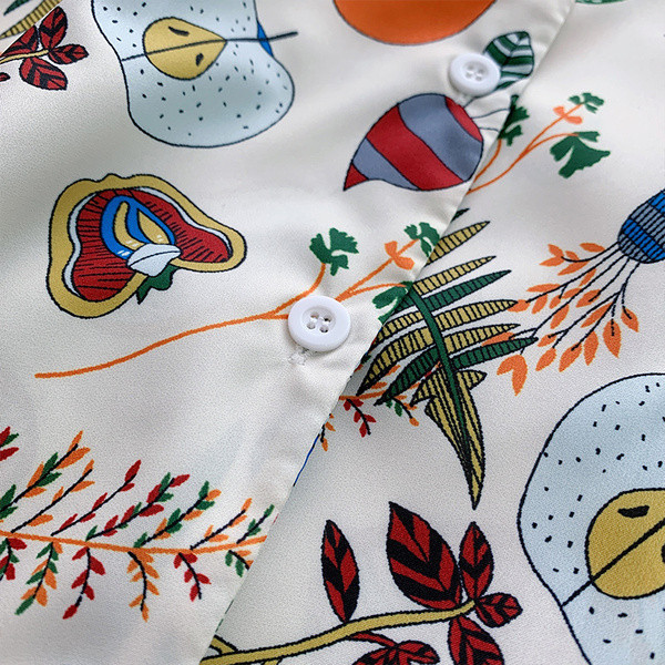 Naiste värviline klassikalise kraega särk