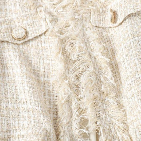 Új modell mellény rojtokkal és V-nyakkal