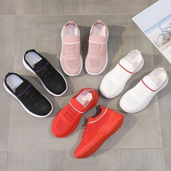 Γυναικεία αθλητικά καθξμερινά παπούτσια με πλέγμα