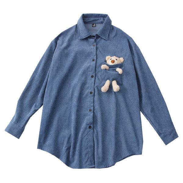 Moodne naiste särk 3D elemendiga