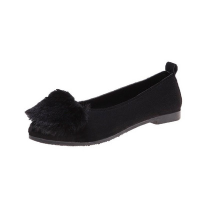 Modern női cipő pehely és lapos talppal