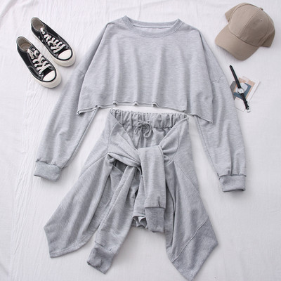 Naiste igapäevane komplekt kahest osast - seelik ja pluus