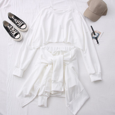 Naiste igapäevane komplekt kahest osast - seelik ja pluus