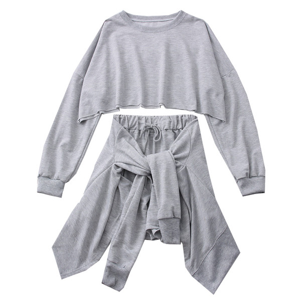 Naiste igapäevane komplekt kahest osast - seelik ja pluus