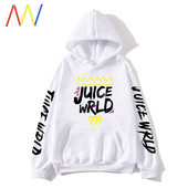 Καθημερινή μπλούζα με πολύχρωμες επιγραφές και κουκούλα