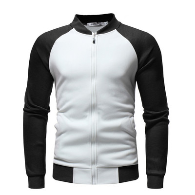 Muška sportska majica s ovalnim ovratnikom i patentnim zatvaračem