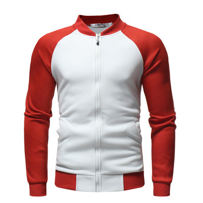 Muška sportska majica s ovalnim ovratnikom i patentnim zatvaračem