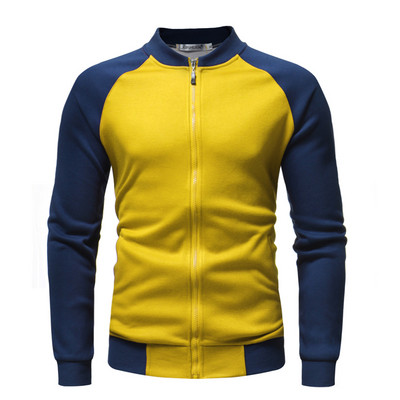 Muška sportska majica s ovalnim ovratnikom i patentnim zatvaračem