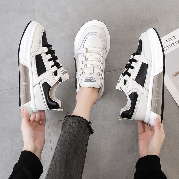 Αθλητικά και καθημερινά γυναικεία πάνινα παπούτσια με παχιά σόλα