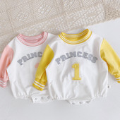 Uut mudelit pikkade varrukate ja pealdisega beebibody tüdrukutele