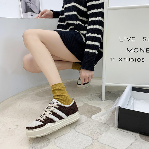 Casual γυναικεία αθλητικά παπούτσια με κορδόνια