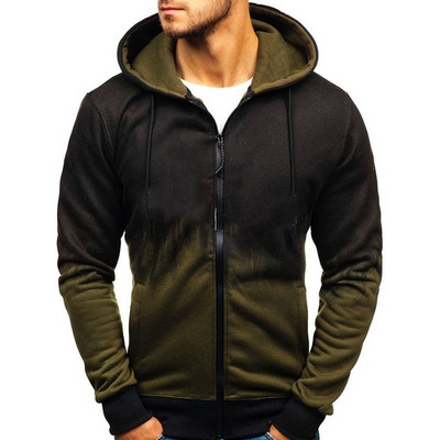 Meeste vabaaja dressipluus sillerdavates värvides