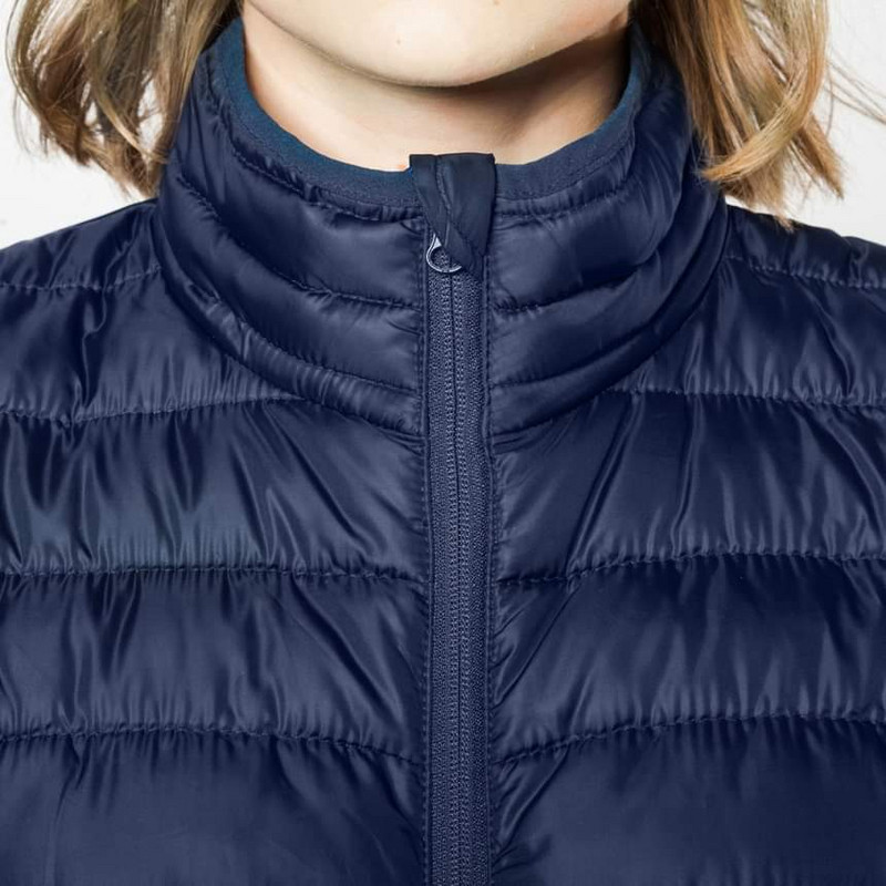 Дамско леко Padded  яке комбинация от шушляк, полиестер и микрофибърна вата