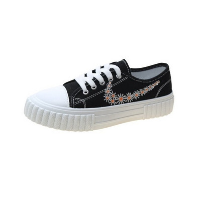 Naiste vabaaja tossud värvilise tikandiga