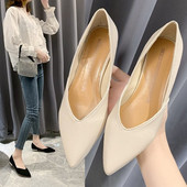 Madalate kontsadega naiste kingade teritatud mudel