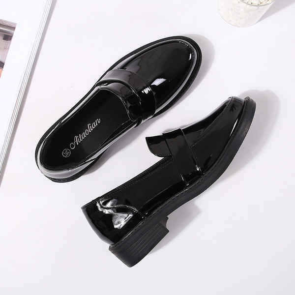 Női alkalmi cipő két színben - sima modell