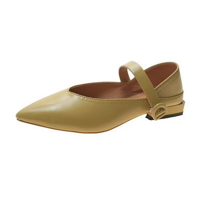 Ženske kožne casual cipele model na špic