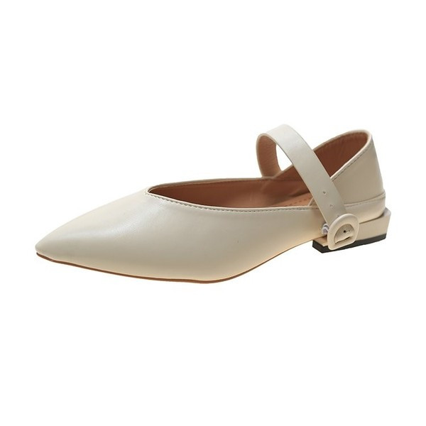 Ženske kožne casual cipele model na špic