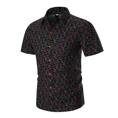 Moodne klassikalise kraega meeste särgiga liibuv mudel