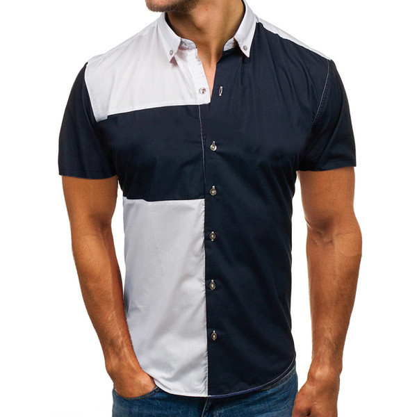 Praegune meeste särk lühikeste varrukate ja nööpidega