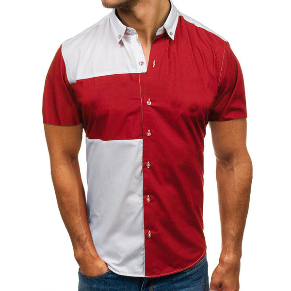 Praegune meeste särk lühikeste varrukate ja nööpidega