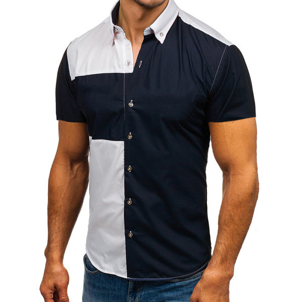 Praegune meeste särk lühikeste varrukate ja nööpidega