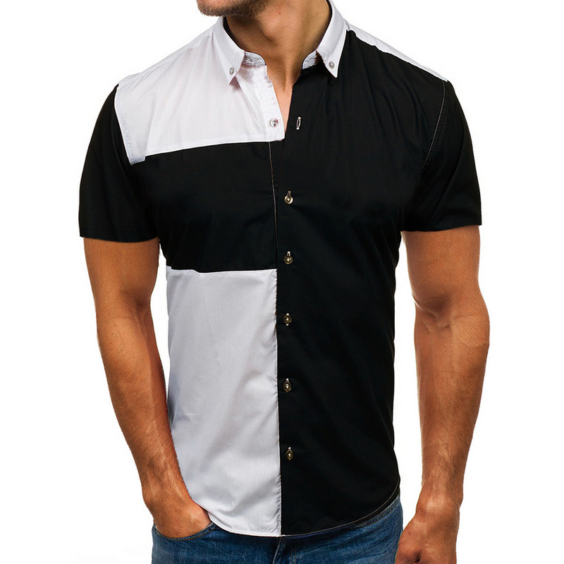 Praegune meeste särk lühikeste varrukate ja nööpidega