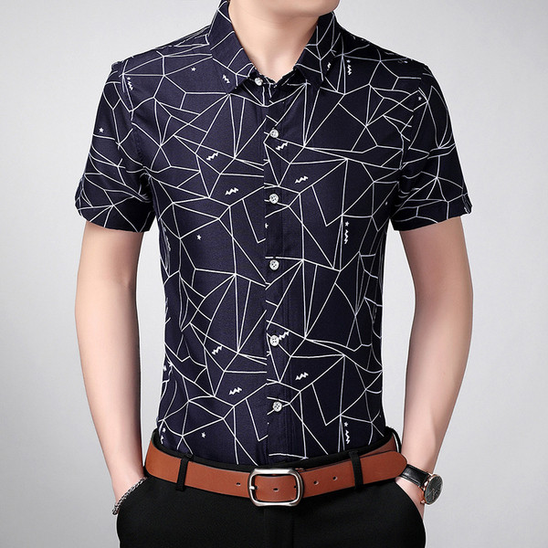 Alkalmi férfi ing klasszikus galléros sima modellel