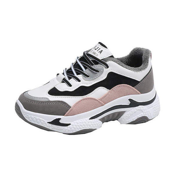 Νέο μοντέλο φθινοπωρινά αθλητικά παπούτσια από οικολογικό δέρμα και οικολογικό σουέτ