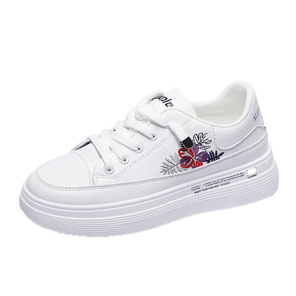 Νέο μοντέλο αθλητικά παπούτσια με κέντημα και πλατφόρμα