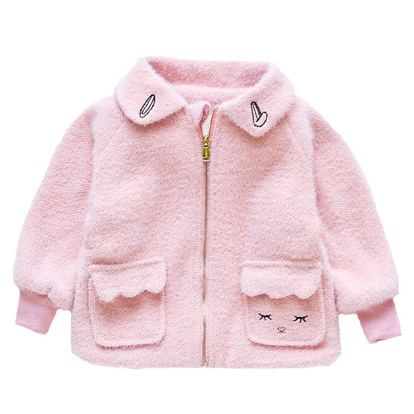 Sügisene lukuga laste jope tüdrukutele