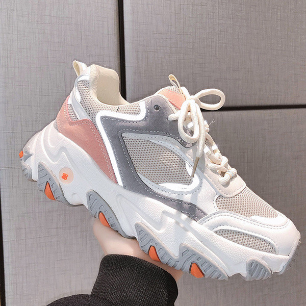 Sieviešu ikdienas kedas divās krāsās ar mežģīnēm un plakanu zoli