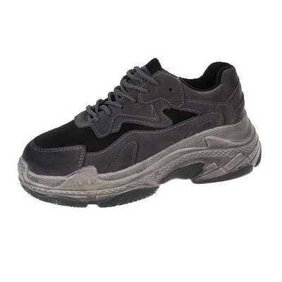 Női modern velúr tornacipő durva talppal