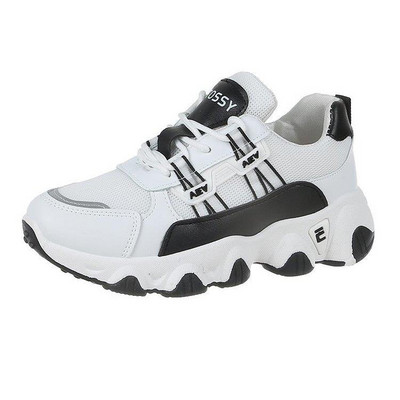 Női alkalmi bőr tornacipő