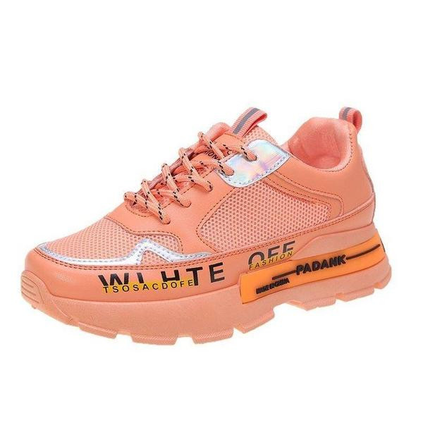 Γυναικεία χρωματιστά αθλητικά παπούτσια κατάλληλα για την άνοιξη και το φθινόπωρο