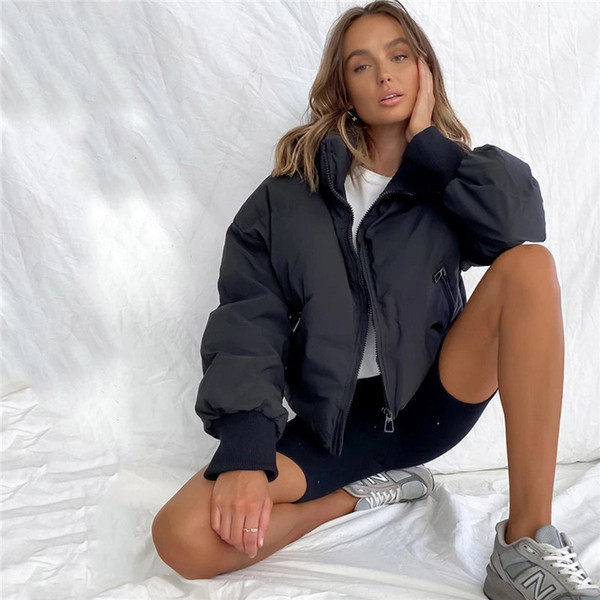 Uut mudelit naiste talvejope luku ja kõrge kraega