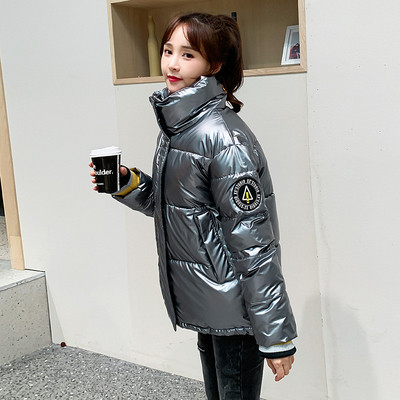 Női alkalmi kabát cipzárral és magas gallérral, különböző színekben