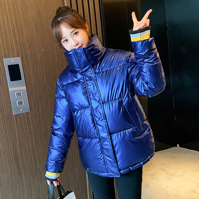 Női alkalmi kabát cipzárral és magas gallérral, különböző színekben