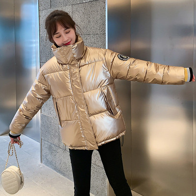 Női alkalmi kabát cipzárral és magas gallérral, különböző színekben