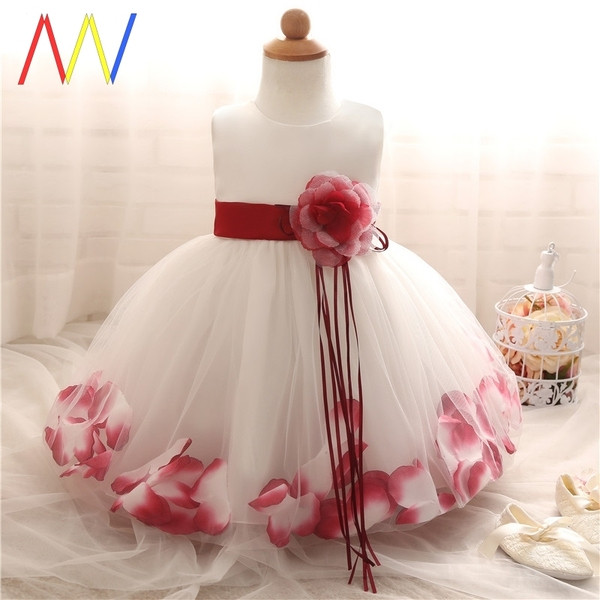 Eleganta bērnu kleita ar tillu un ziedu