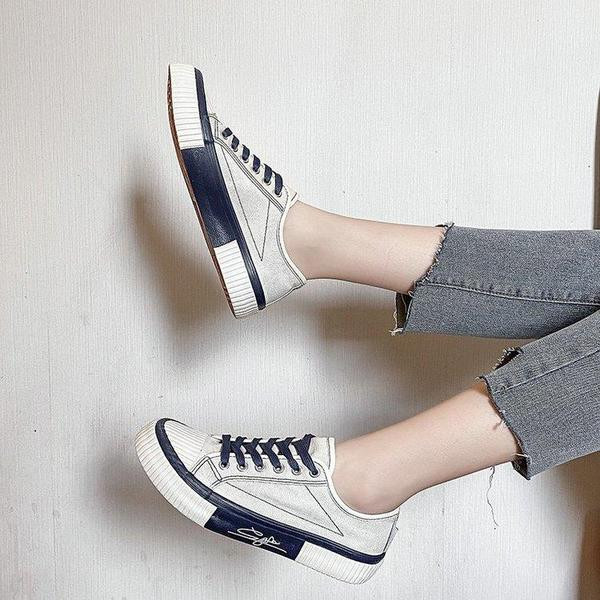 Casual γυναικεία αθλητικά παπούτσια με σόλα από καουτσούκ