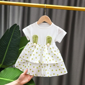 Alkalmi babaruha rövid ujjal