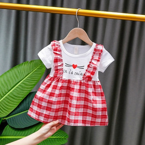 Alkalmi babaruha rövid ujjal