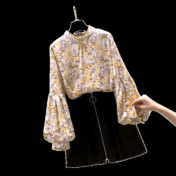 Νέο μοντέλο γυναικείο πουκάμισο με οβάλ λαιμόκοψη και φαρδιά μανίκια