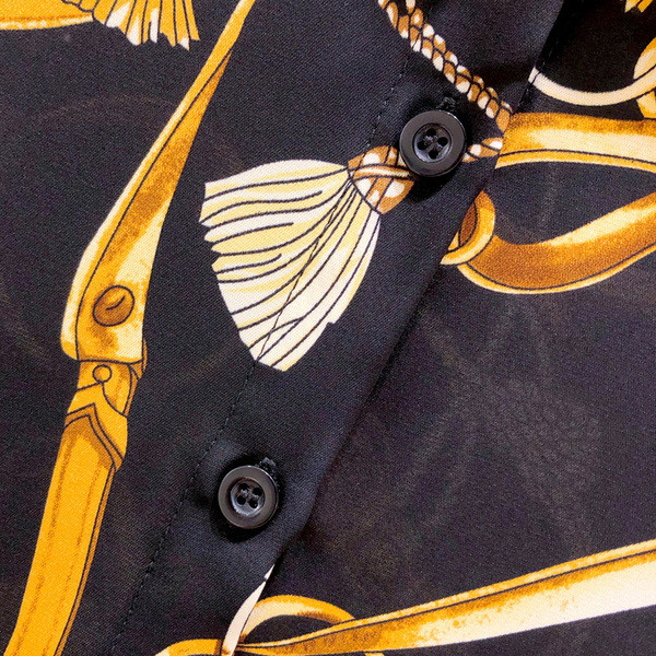 Klassikalise krae ja pikkade varrukatega uus mudel kaasaegne naiste särk