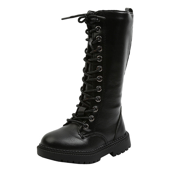 Paeltega nahksaapad tüdrukutele