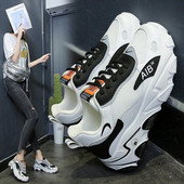 Ležerne tenisice u crnoj i bijeloj boji