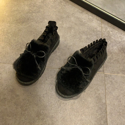 Alkalmi női cipő lapos talppal és elasztikus