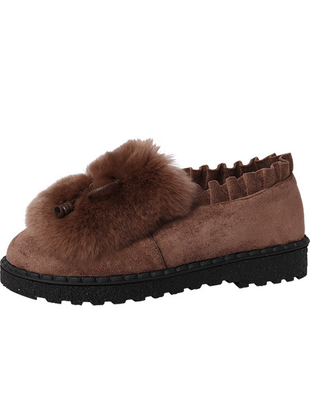 Alkalmi női cipő lapos talppal és elasztikus